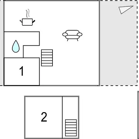 Semesterbostad 3 Bedroom Cozy In Mern
